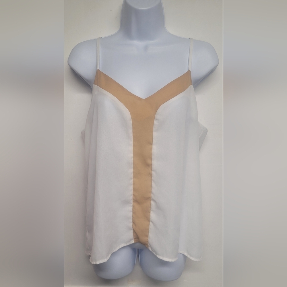Shein M Sheer Summer Dressy Top Adjustable Spaghetti Straps Like New